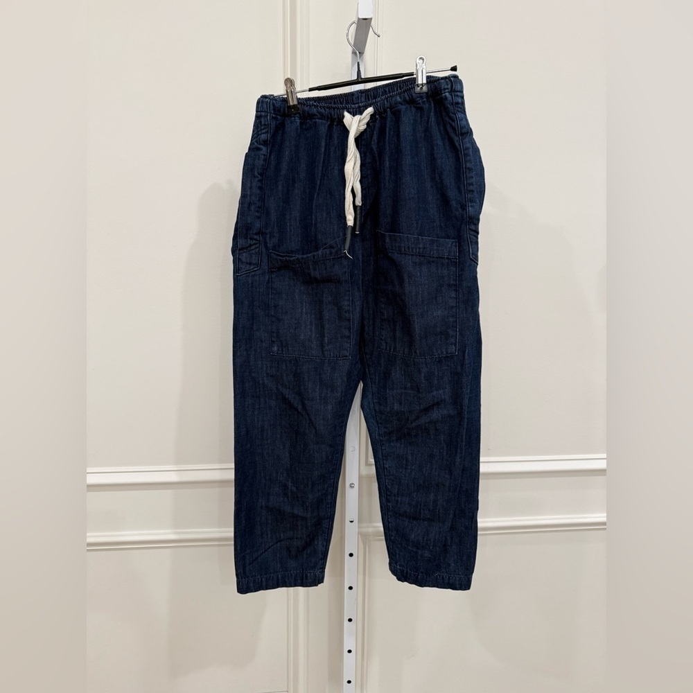 Sandrine Rose Women's Dark Blue Cargo Jeans